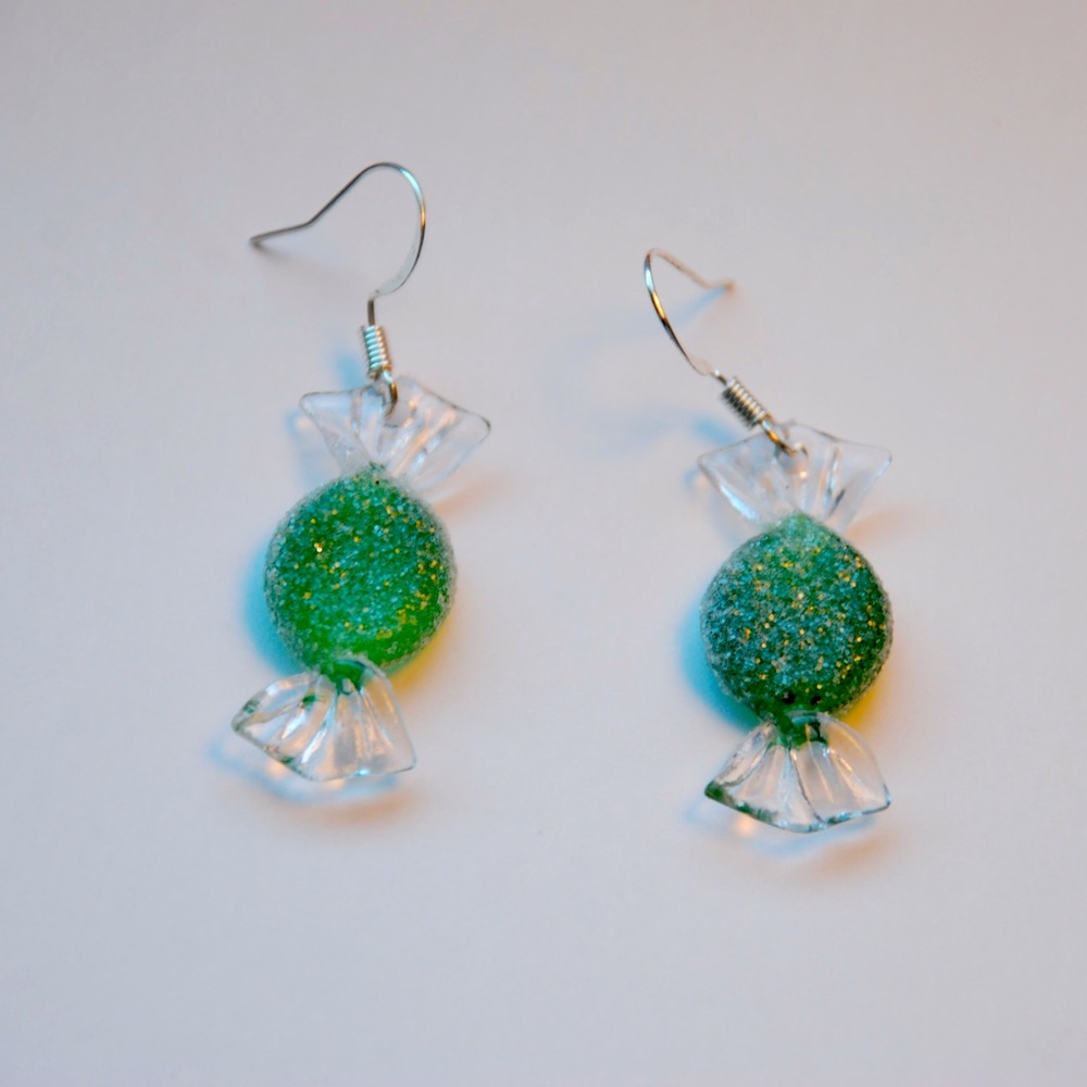 Handmade candy earrings